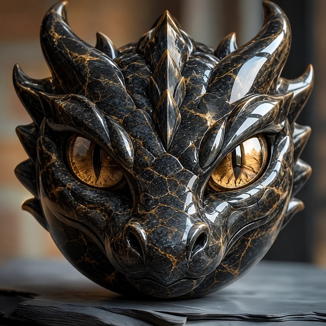 🔥Sculpture en pierre « Animal gardien » de luxe – ✨Élégant objet de décoration d'intérieur et œuvre d'art prête à offrir