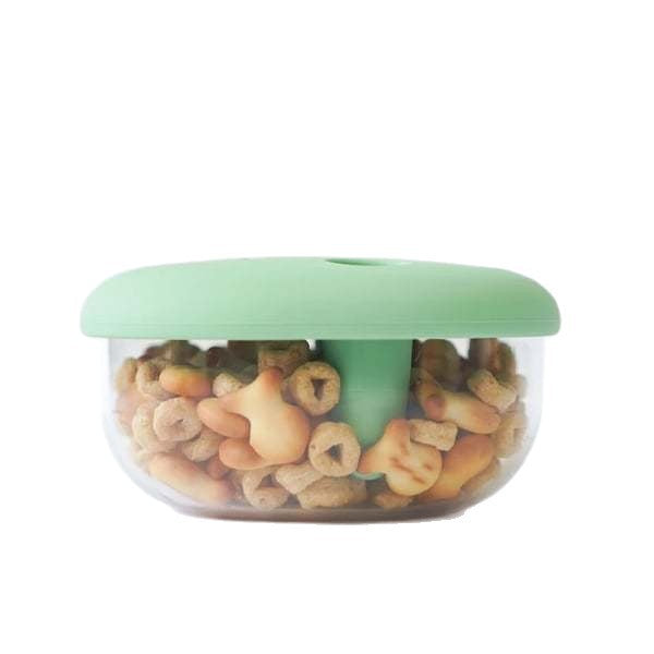 🍿Boîte à goûter 2-en-1 anti-gaspillage (🥢Couvercle muni d'un cache-doigts)