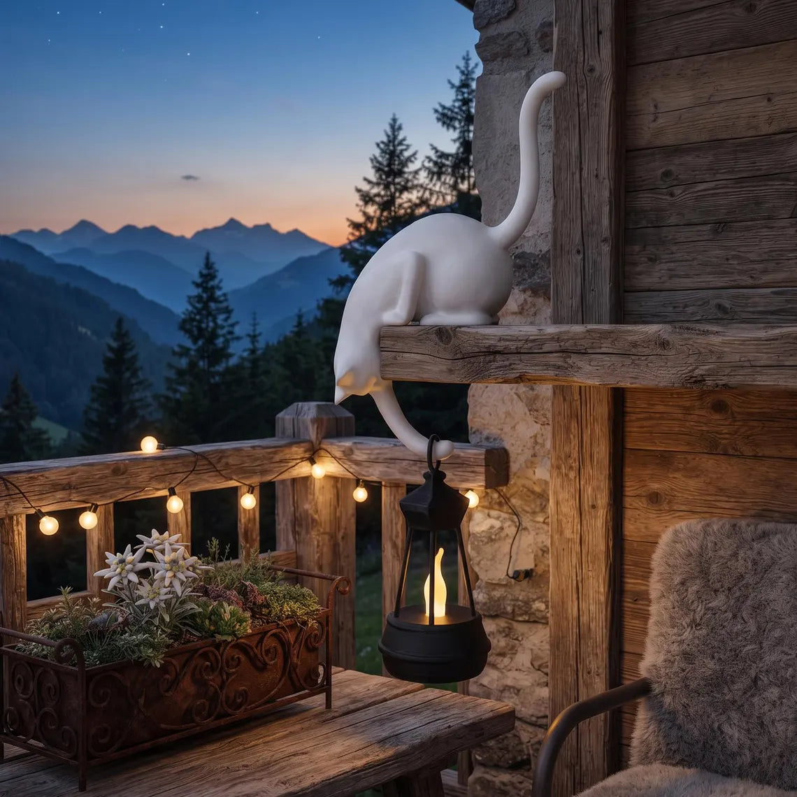 🐈‍⬛ Étagère décorative avec crochet en forme de chat mignon