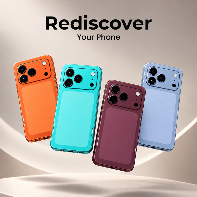 Coque arrière de nouvelle génération pour téléphone — Zone de l'appareil photo haut de gamme et refonte de la face arrière