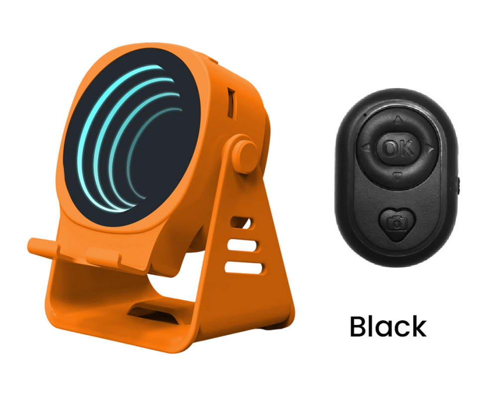 Support pour téléphone portable avec haut-parleur à induction