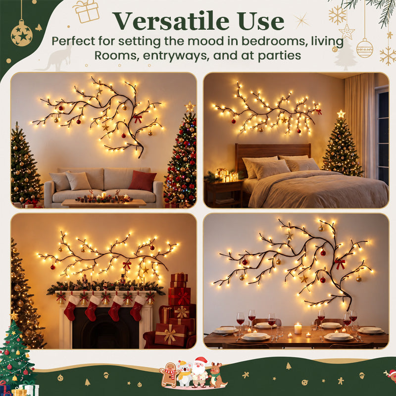 Lumière de nuit décorative à LED « branche » à lumière blanche chaude