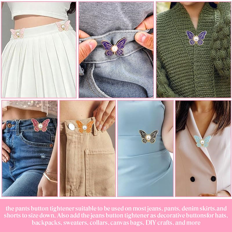 Boucle de taille « Papillon perlé » 🦋