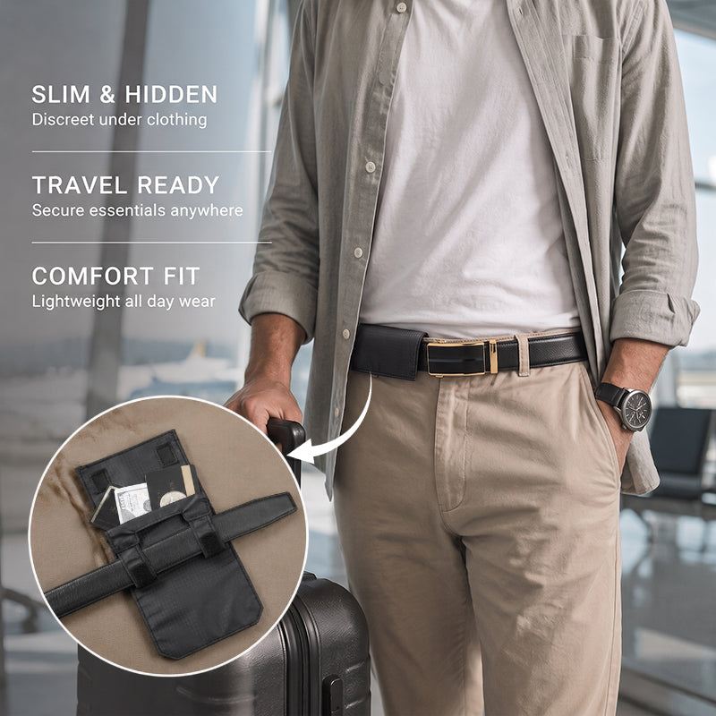 🔒 Pochette de ceinture antivol : protégez vos objets essentiels