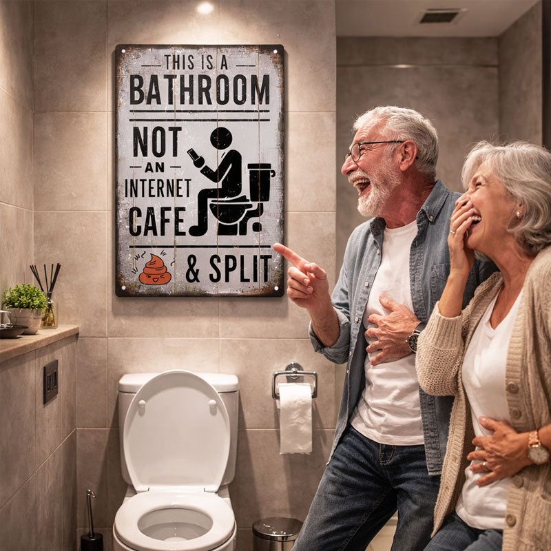 🚽 Tämä on kylpyhuone, ei nettikahvila
