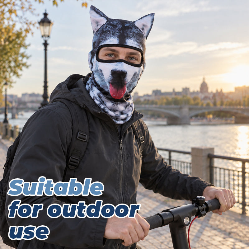 🐾 Masque à motif animalier ludique
