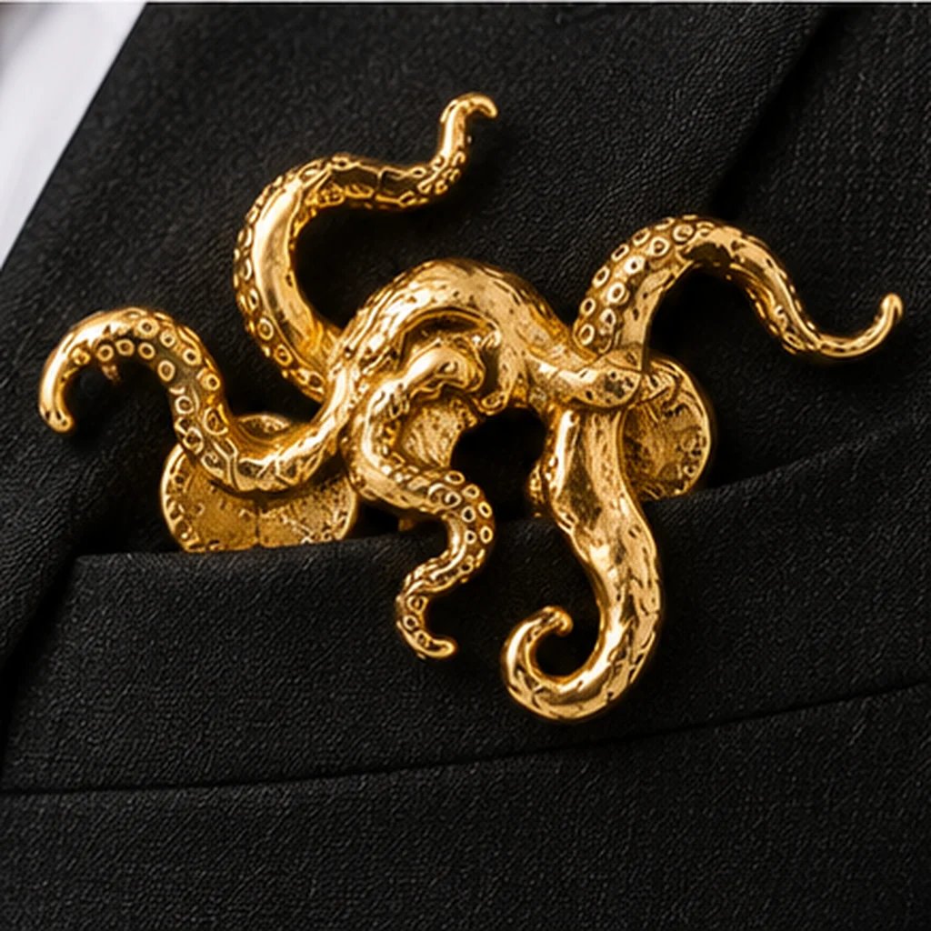 ✨ Broche animale sculptée de luxe – Un accessoire haut de gamme qui ne passe pas inaperçu, idéal pour les costumes et les blazers