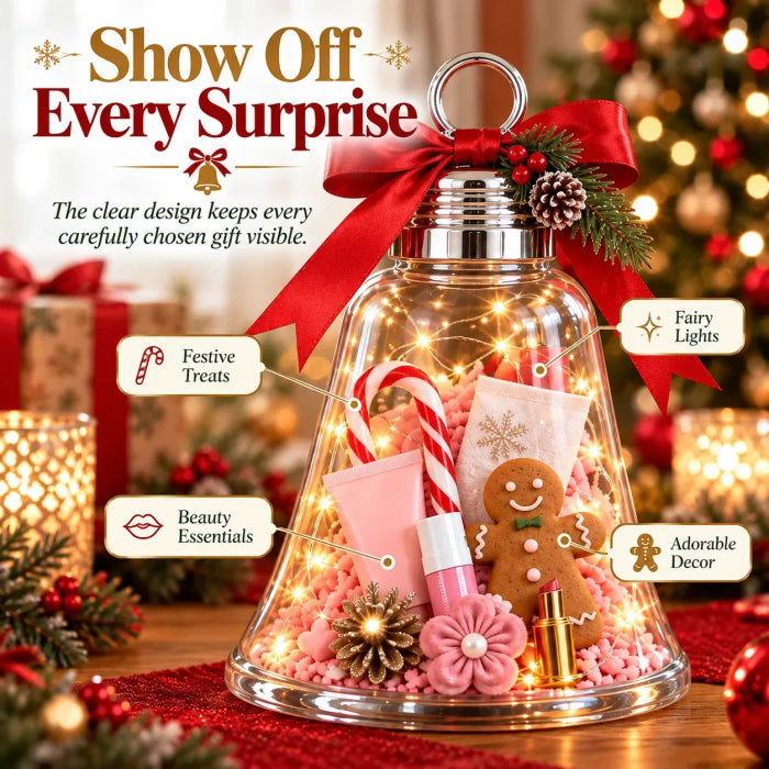 🎄🎁Boîte-cadeau « clochette de Noël » à faire soi-même