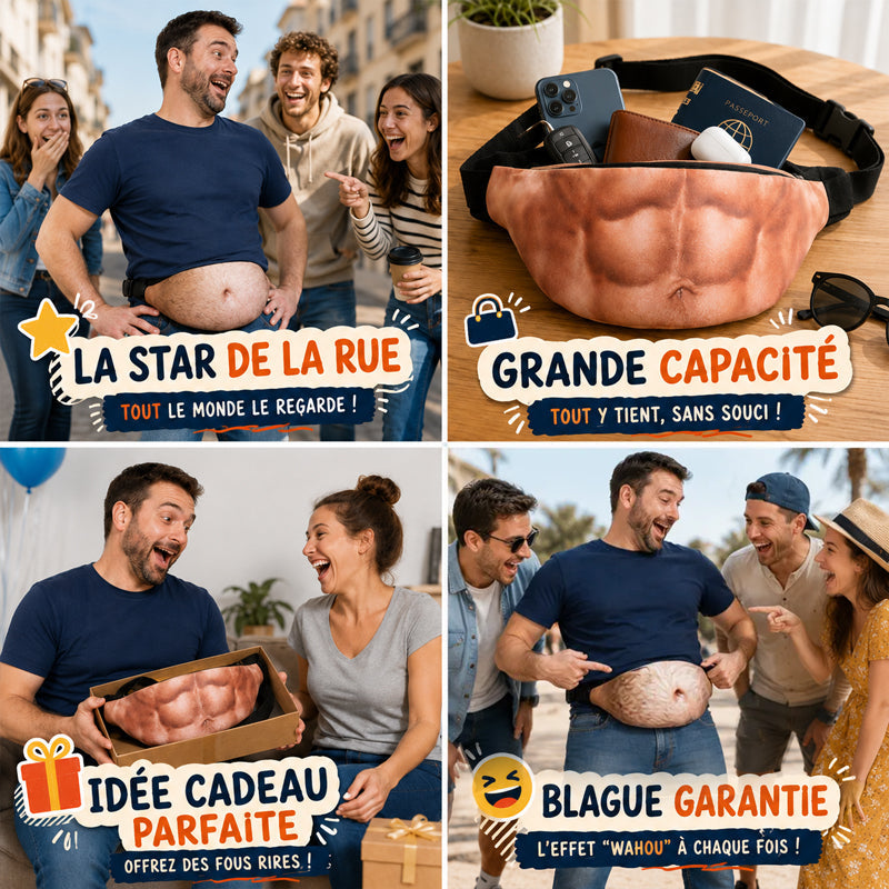 😂 Le Dadbag : le sac banane qui ne passe jamais inaperçu