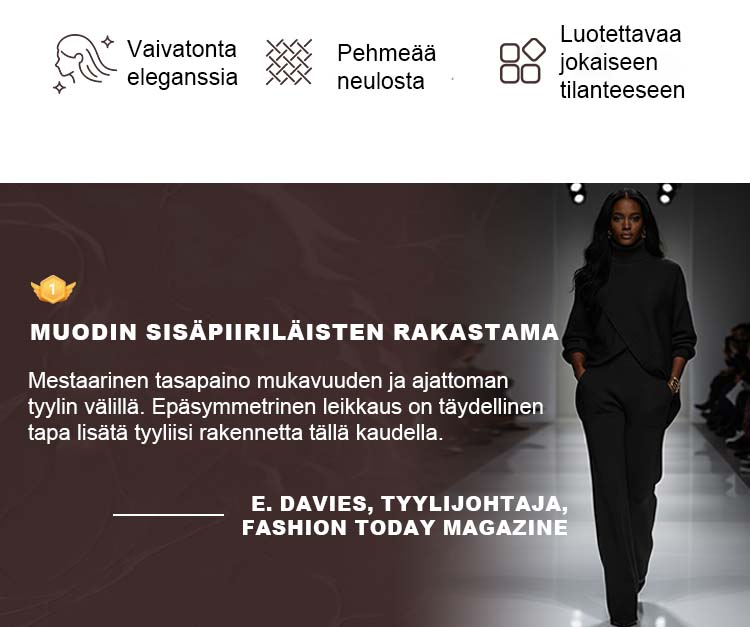 Ensemble deux pièces tricoté à encolure en V, couleur unie