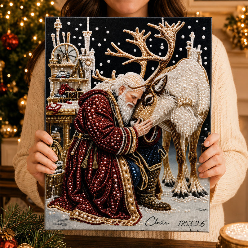 🌟 Kit de peinture aux perles « Noël festif » 🎨