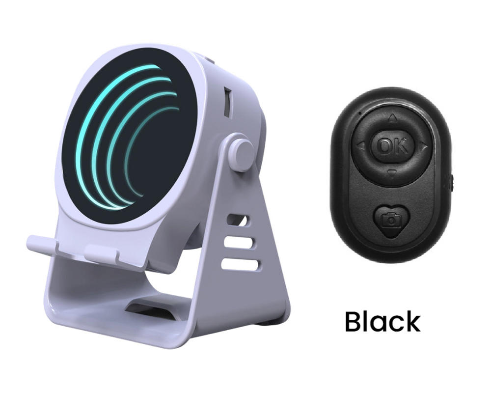 Support pour téléphone portable avec haut-parleur à induction