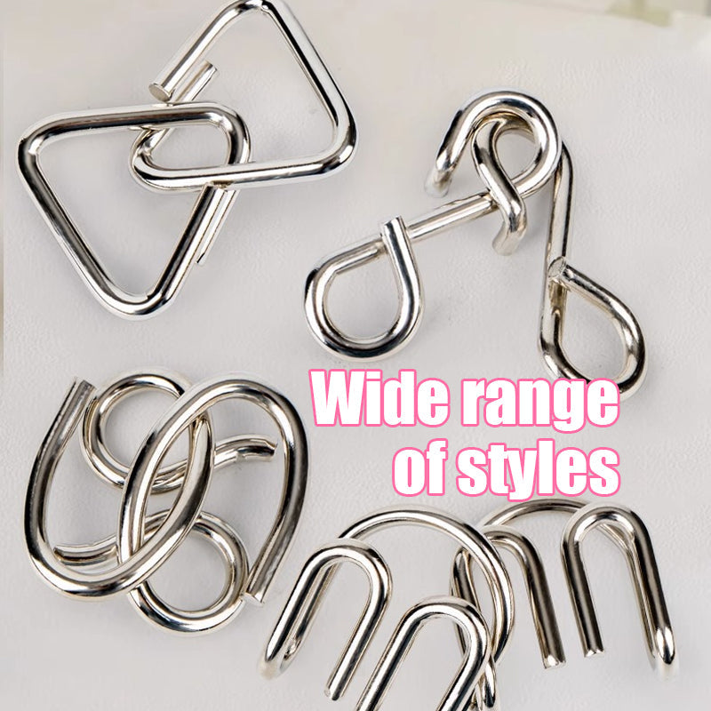 Jeu de déverrouillage intelligent de la serrure Luban à neuf liens