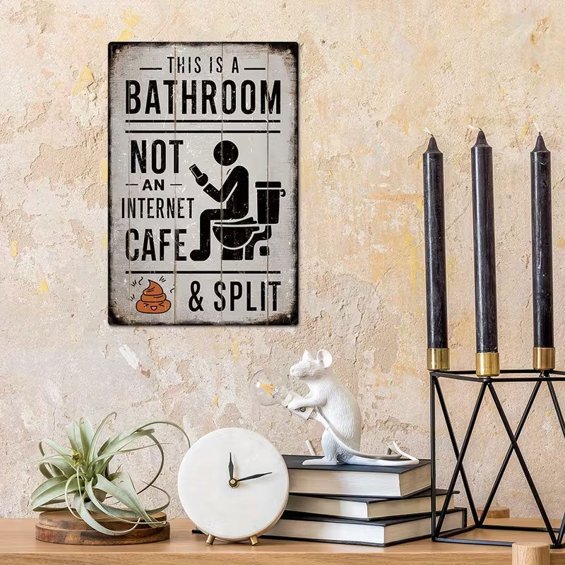 🚽 Tämä on kylpyhuone, ei nettikahvila