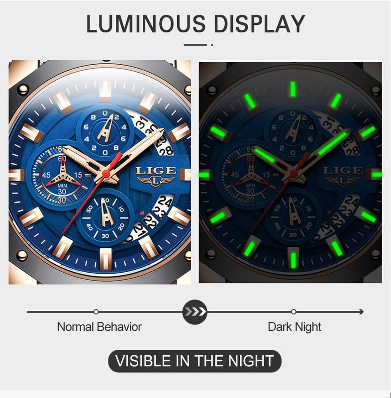 ⌚ 50 % DE RÉDUCTION POUR UNE DURÉE LIMITÉE ! ⚡ Montre de sport à quartz imperméable pour homme, idéale pour les activités de plein air – Robuste, pratique, élégante 🌲