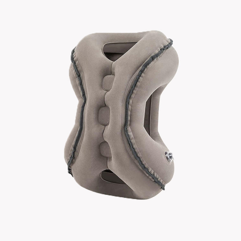 Oreiller gonflable portable en forme d'avion