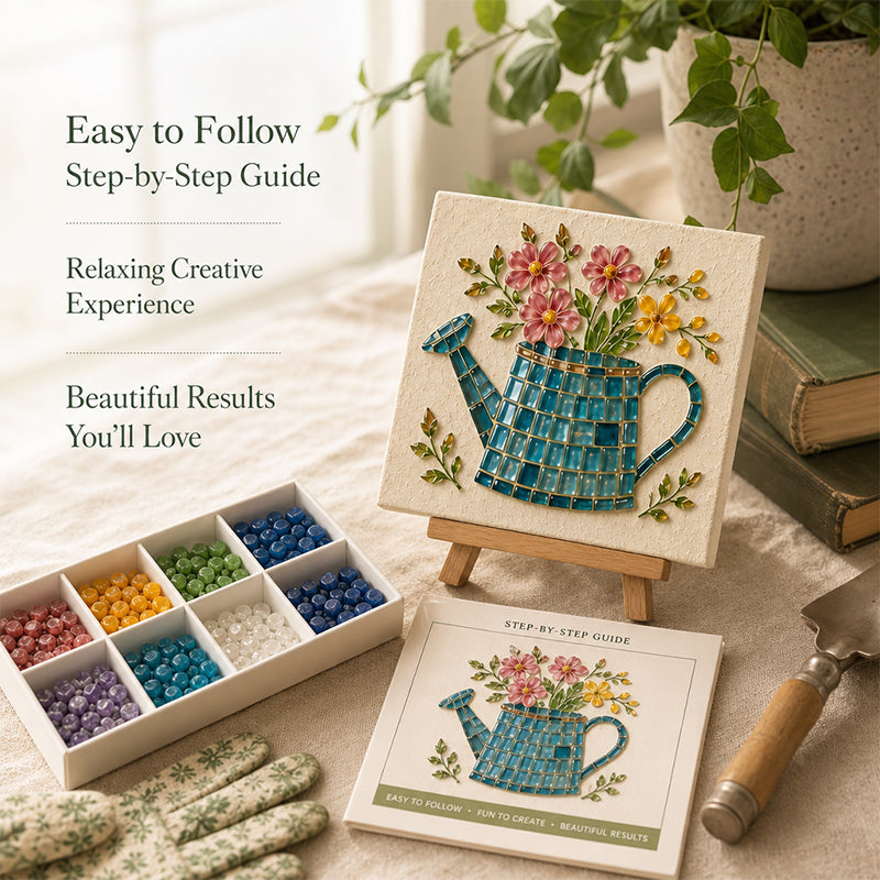 Kit de mosaïque « Arrosoir »