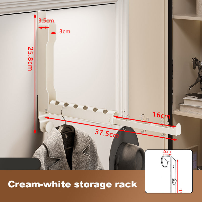 🧺 Porte-vêtements pliable à accrocher à la porte