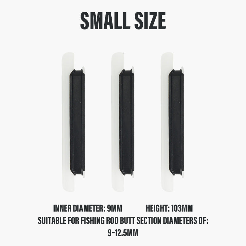 🎣 Porte-ligne amovible en silicone pour canne à pêche