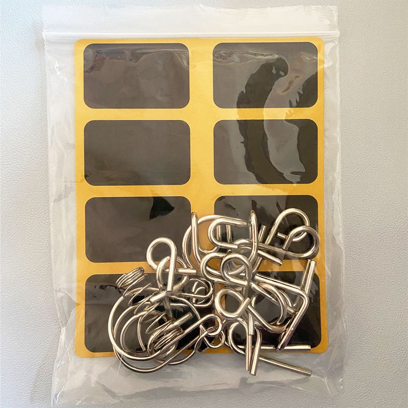 Jeu de déverrouillage intelligent de la serrure Luban à neuf liens