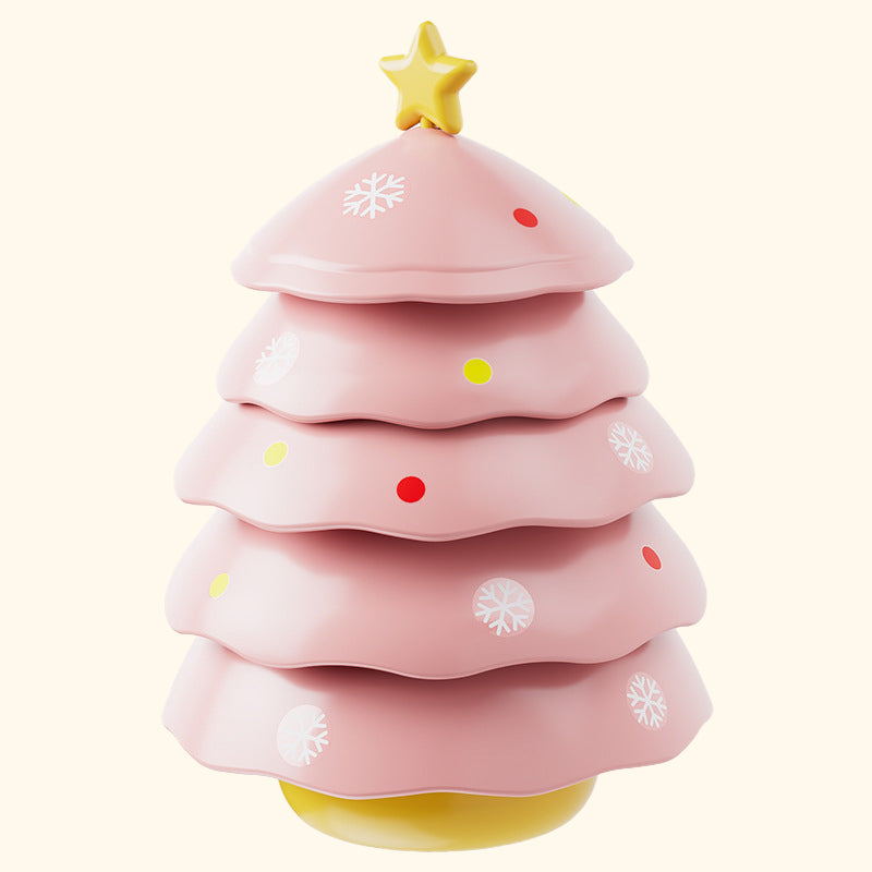 Ensemble de coupelles en forme de sapin de Noël