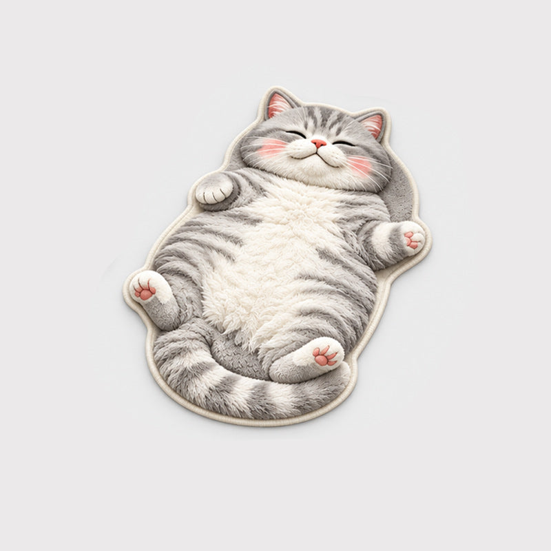 Tapis de sol en forme de chat