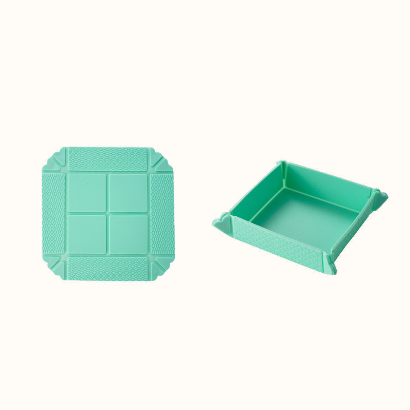 Tapis pliable résistant à la chaleur et plateau de rangement