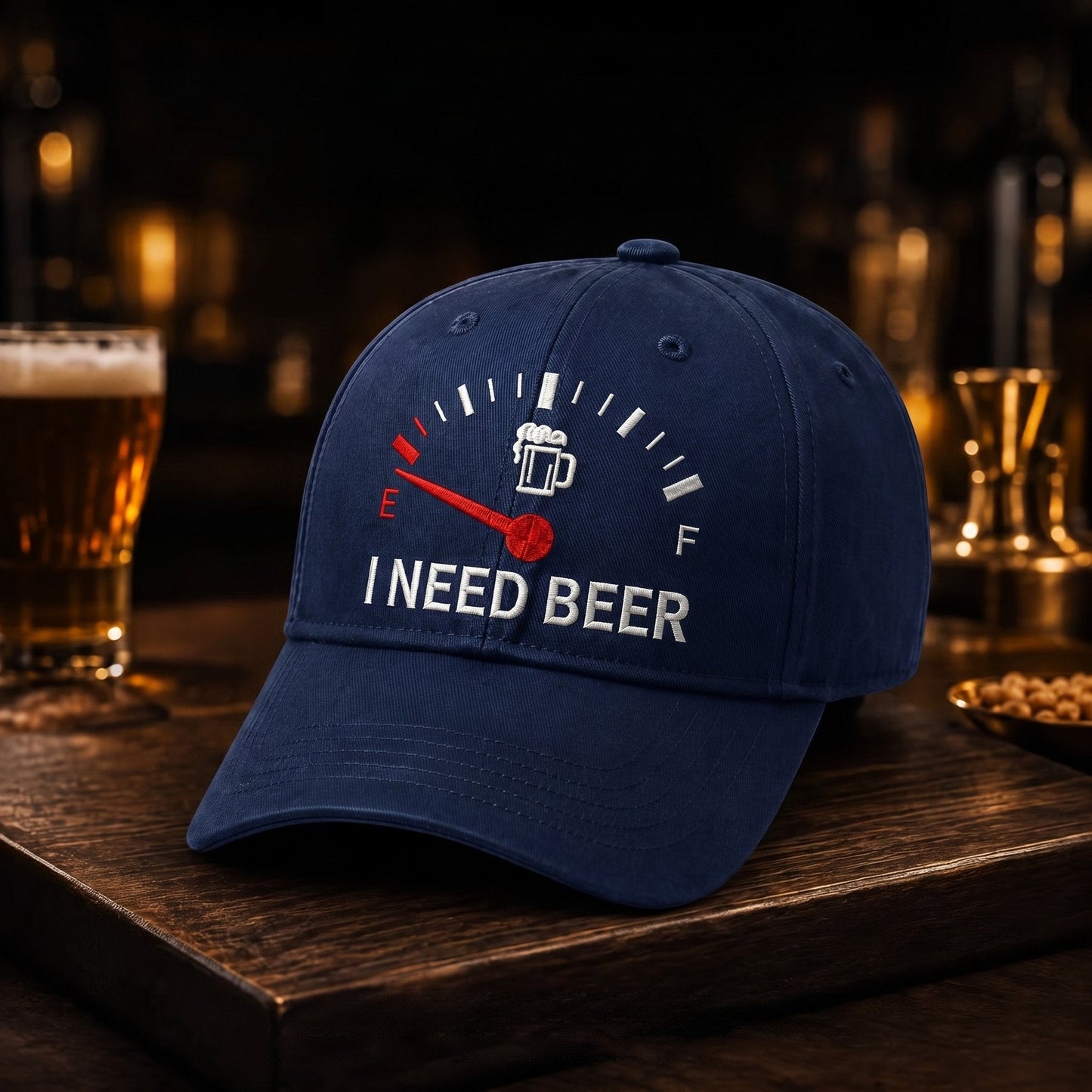 🔥DERNIER JOUR, 50 % DE RÉDUCTION - 🍺 Casquette de baseball brodée « I NEED BEER » – Casquette commémorative unisexe 🧢