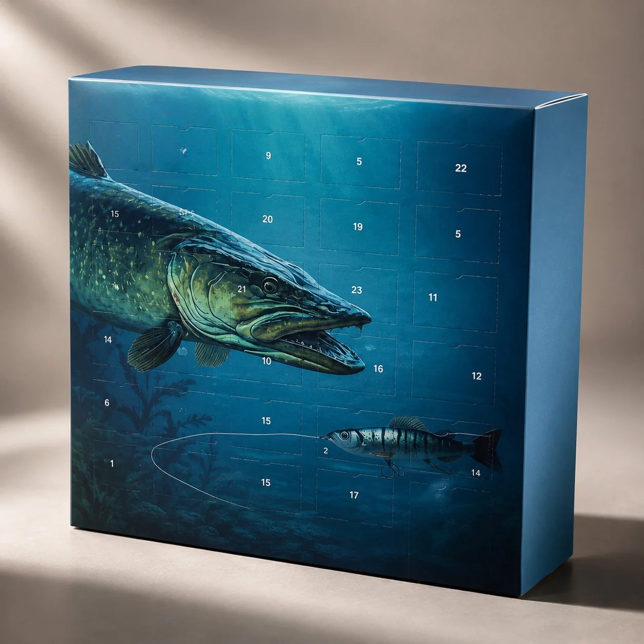 🎣 24 jours de surprises pour les pêcheurs – Le cadeau de Noël idéal pour les passionnés de pêche