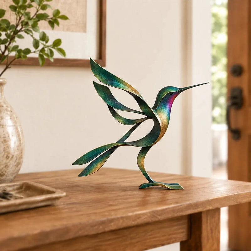 🕊️Sculpture d'oiseau en métal pour la décoration d'intérieur
