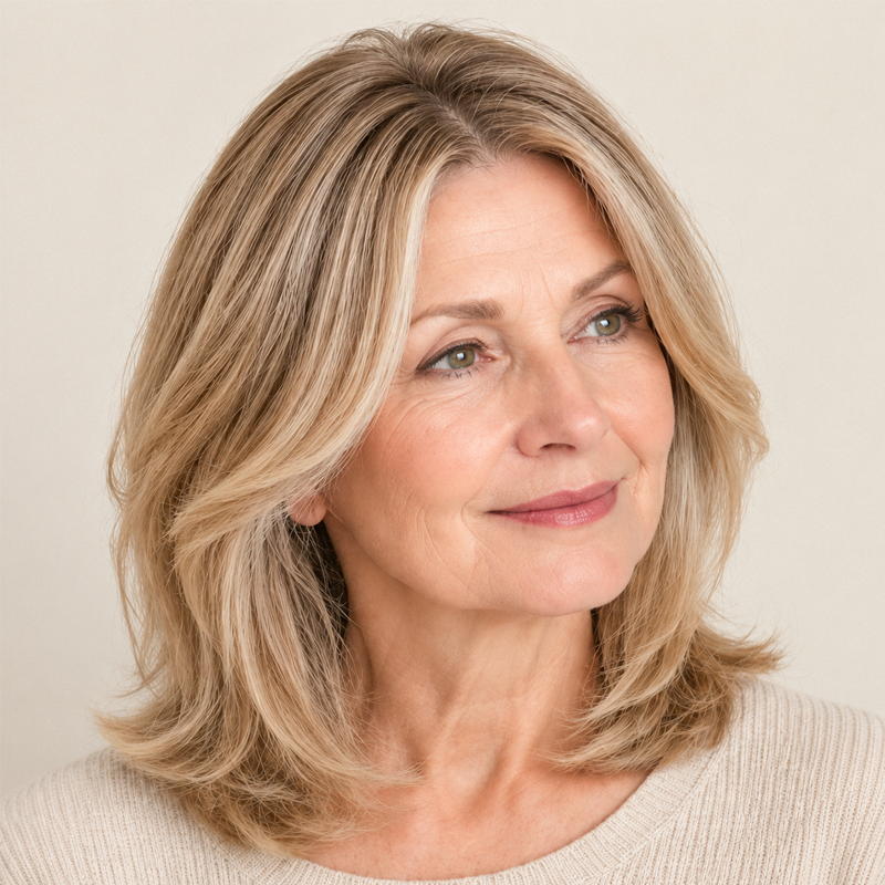 ✨ Postiche pour femmes, pour cheveux clairsemés