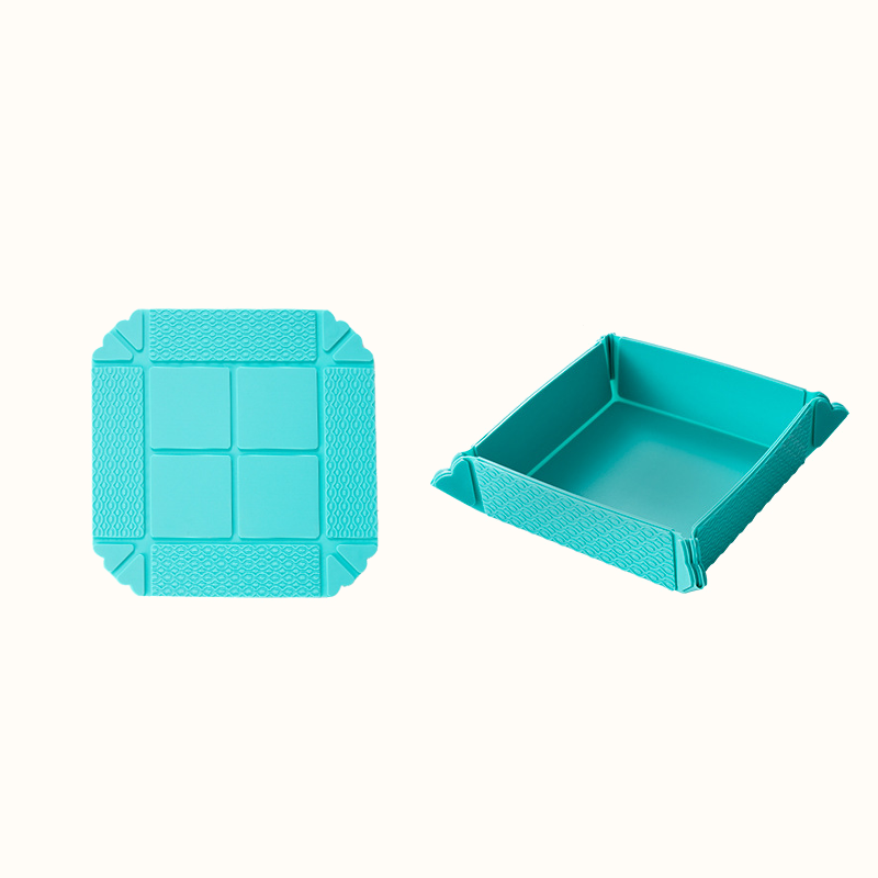 Tapis pliable résistant à la chaleur et plateau de rangement