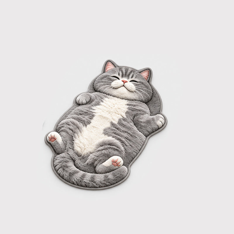 Tapis de sol en forme de chat