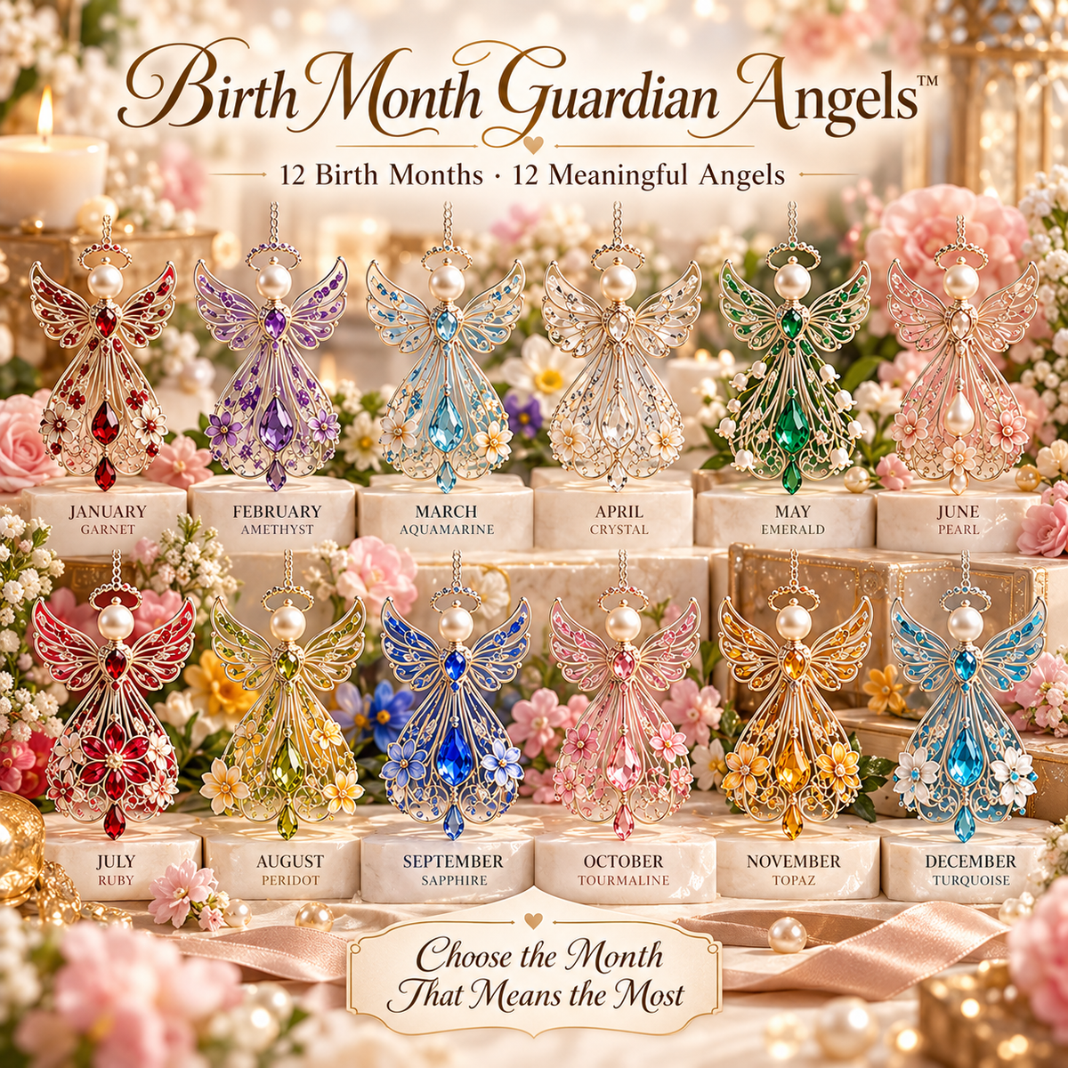 ✨ Les anges gardiens de chaque mois de naissance — Un ange choisi spécialement pour vous