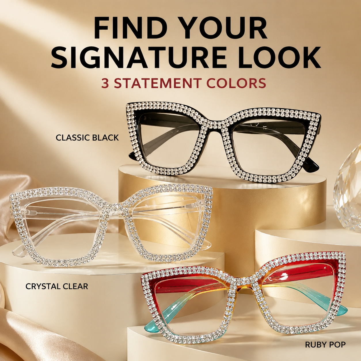 Lunettes de lecture « Cat Eye » anti-lumière bleue