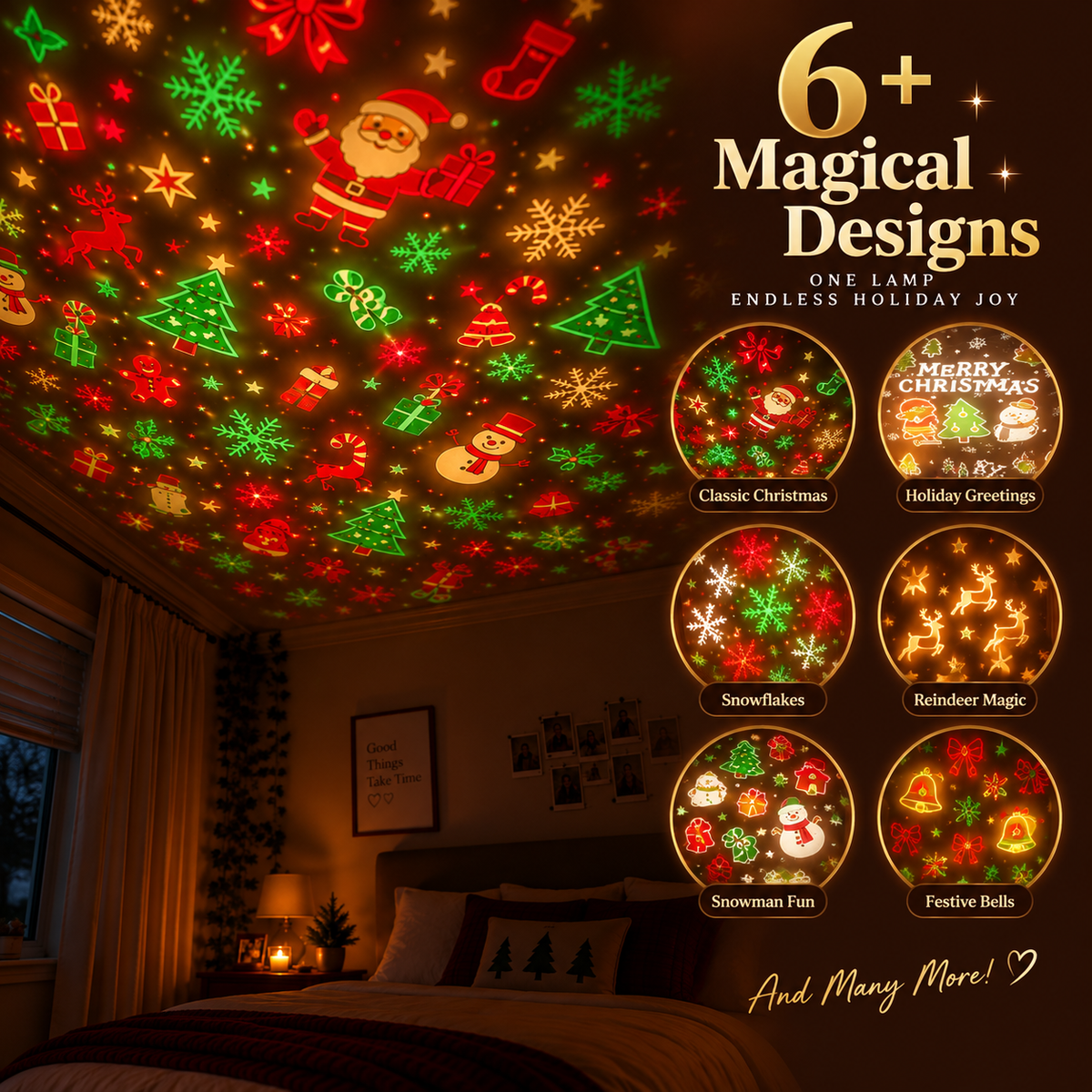 Projecteur de Noël MerryGlow™