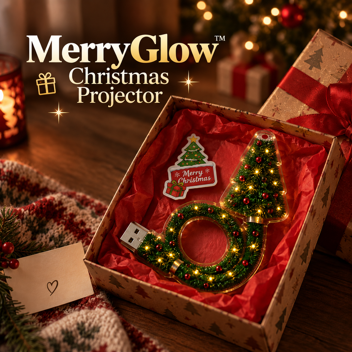 Projecteur de Noël MerryGlow™