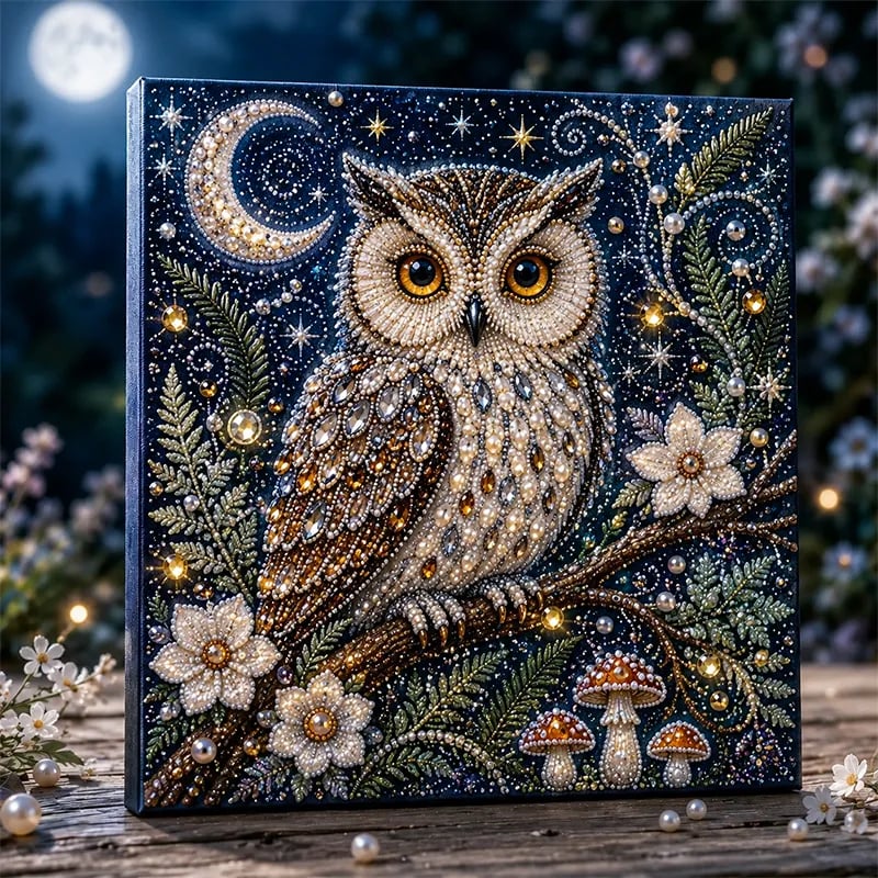 🔥 Dernier jour : 49 % DE RÉDUCTION - 🦉✨Kit de loisirs créatifs « Enchanted Animal Pearl Art » – 🎨Un projet créatif relaxant pour réaliser de magnifiques œuvres d'art sur le thème des animaux