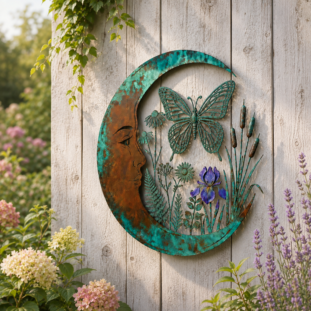 🌙Décoration murale « Dragonfly Moon »