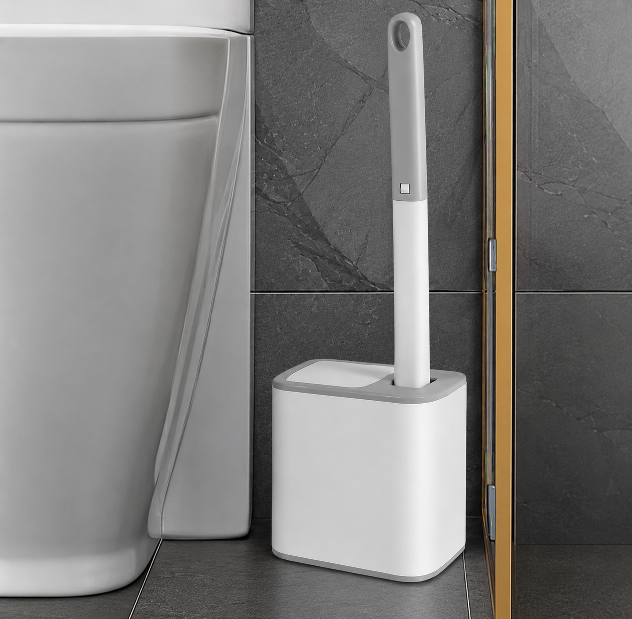 Brosse de toilette jetable