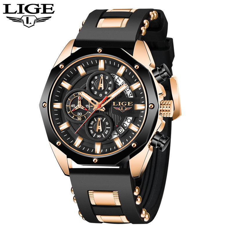 ⌚ 50 % DE RÉDUCTION POUR UNE DURÉE LIMITÉE ! ⚡ Montre de sport à quartz imperméable pour homme, idéale pour les activités de plein air – Robuste, pratique, élégante 🌲