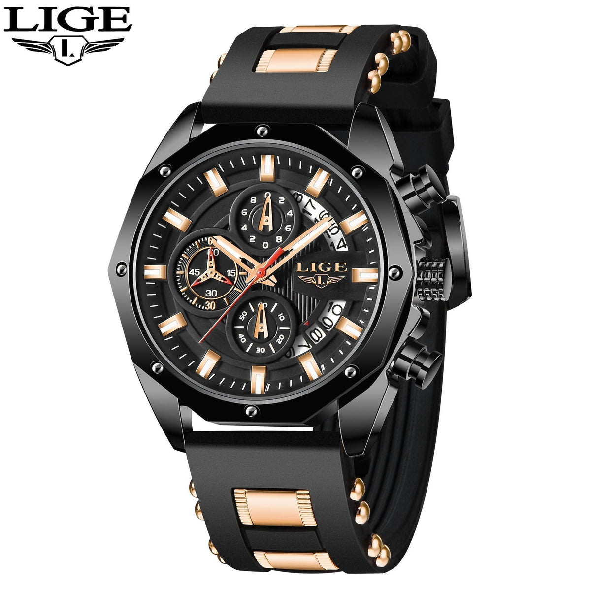 ⌚ 50 % DE RÉDUCTION POUR UNE DURÉE LIMITÉE ! ⚡ Montre de sport à quartz imperméable pour homme, idéale pour les activités de plein air – Robuste, pratique, élégante 🌲