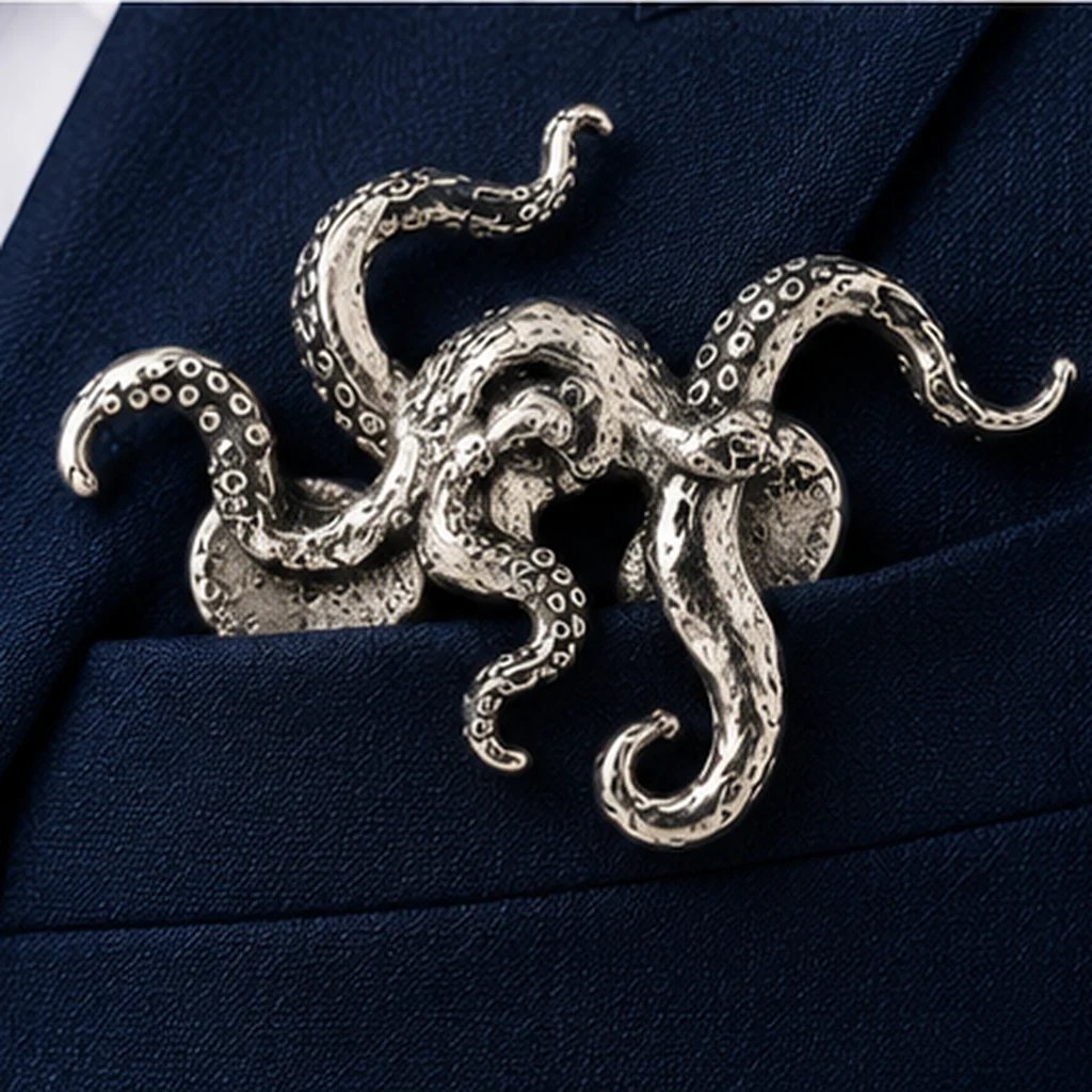 ✨ Broche animale sculptée de luxe – Un accessoire haut de gamme qui ne passe pas inaperçu, idéal pour les costumes et les blazers