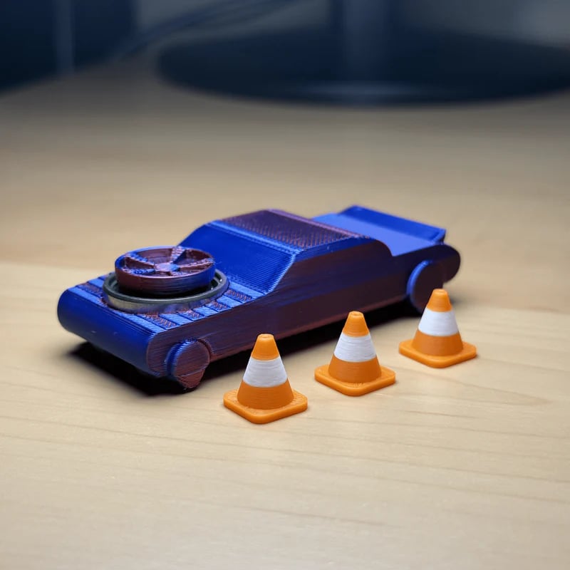 🏎️ Le FidgetDrifter | Petite voiture de drift anti-stress
