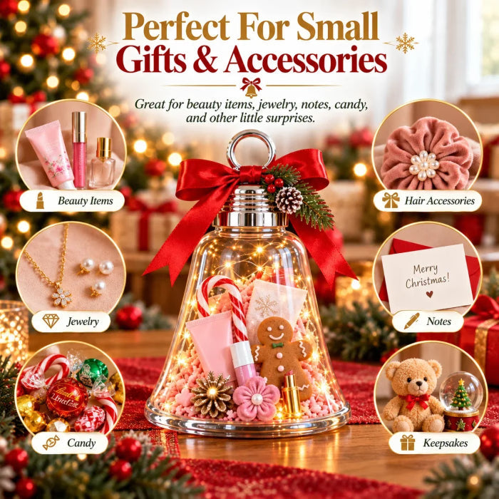 🎄🎁Boîte-cadeau « clochette de Noël » à faire soi-même
