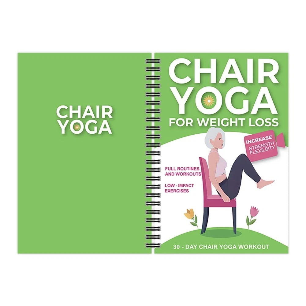 Le guide complet du yoga sur chaise pour les seniors : plus de 40 exercices simples avec une résistance légère pour retrouver force, mobilité et équilibre… et perdre du poids