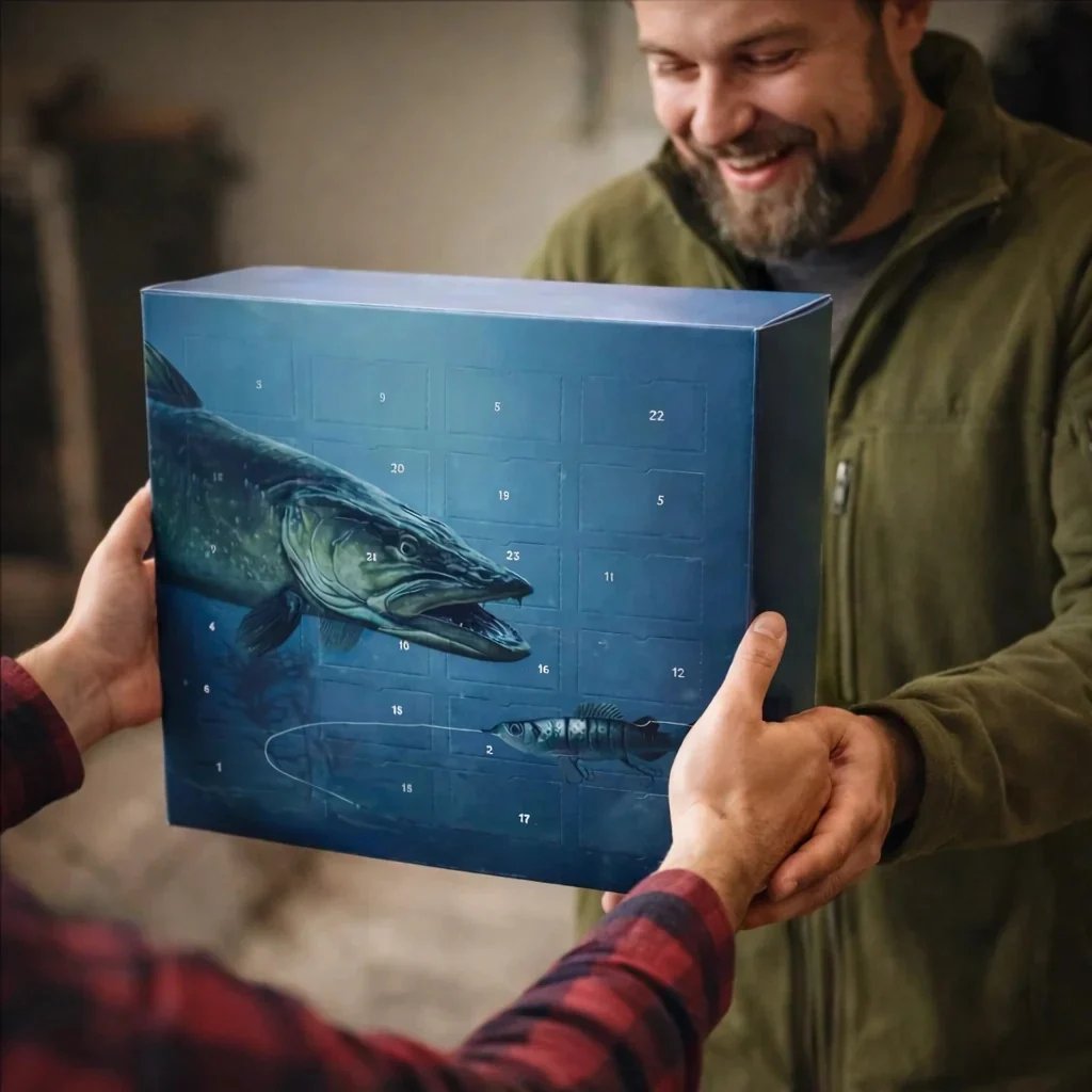 🎣 24 jours de surprises pour les pêcheurs – Le cadeau de Noël idéal pour les passionnés de pêche