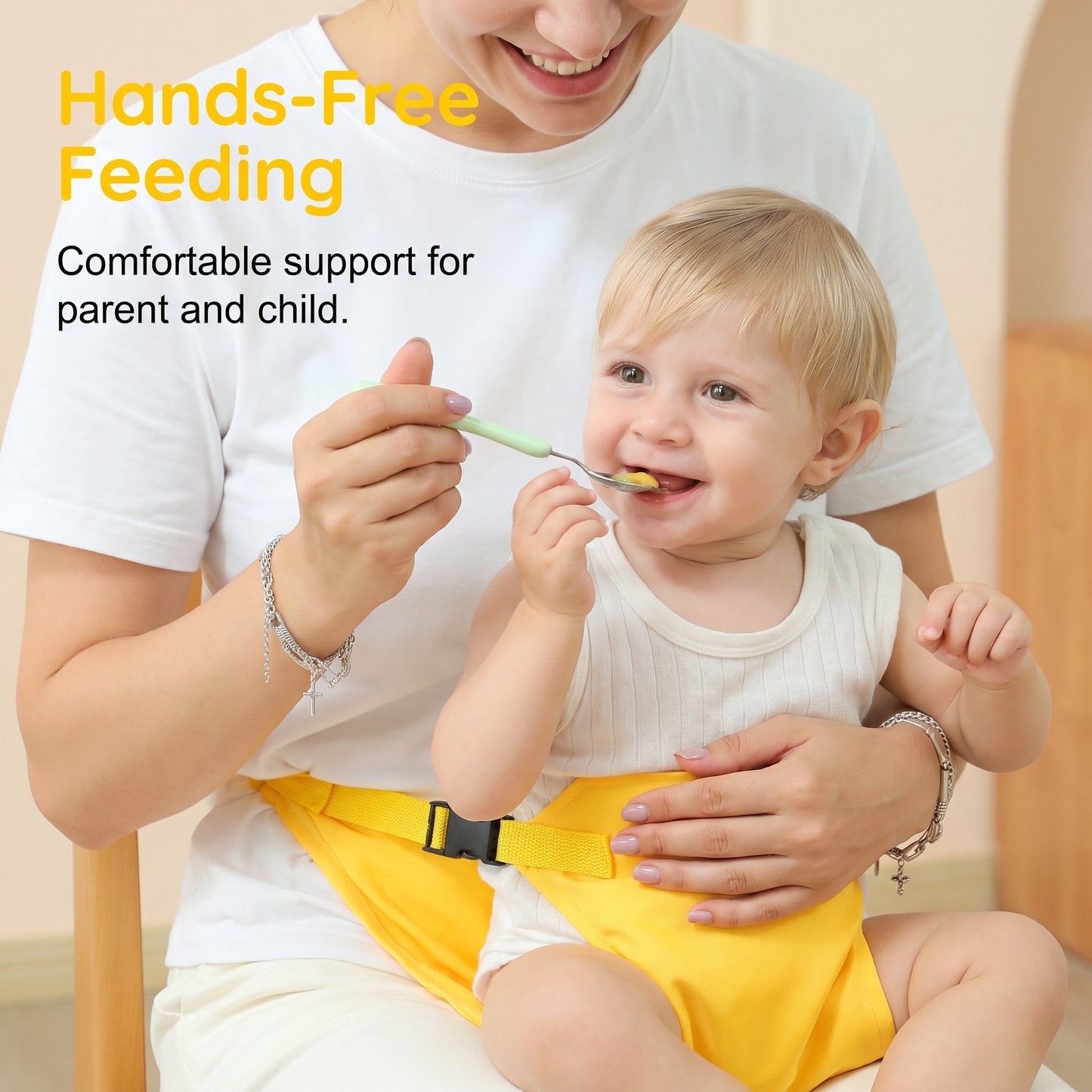 👶Ceintures de sécurité pour sièges enfants – Support amovible pour sangles d'alimentation