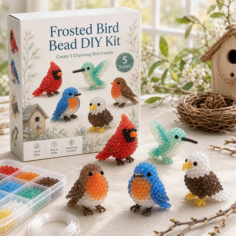 🐳 Kit de bricolage pour créer des perles style verre de mer givré