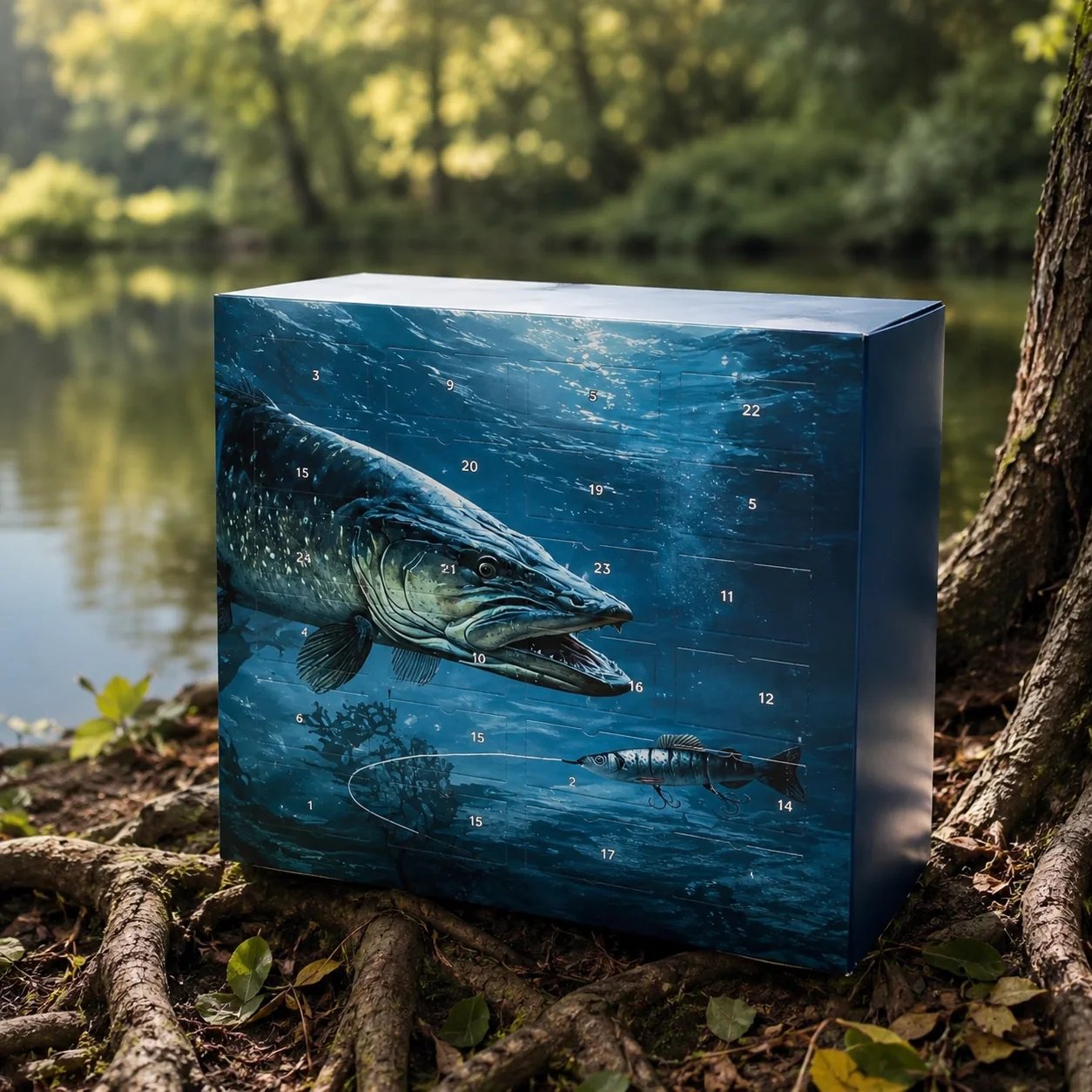 🎣 24 jours de surprises pour les pêcheurs – Le cadeau de Noël idéal pour les passionnés de pêche